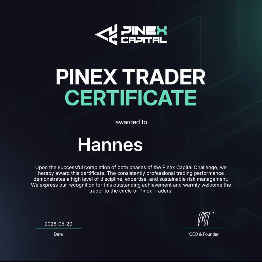 Hannes: Pinex Trader Zertifikat
