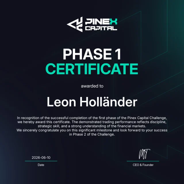 Leon Holländer: Pinex Capital Phase 1 Zertifikat